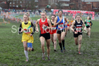 Senior girls 2019 New Balance English Schools Cross Country Champs, Temple Newsam, Leeds. Photo:  David T. Hewitson/Sports for All Pics